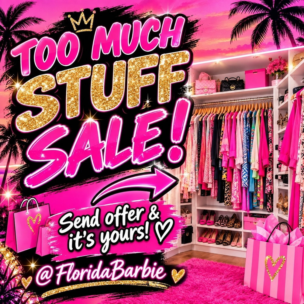 Too Much Stuff Sale! Pink Home Party Supplies Décor